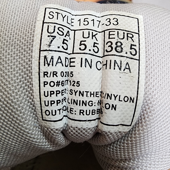 Saucony Womens Excursion TR5 Trail Running Sneakers Gray/Blue Size 7.5 - Picture 6 of 9